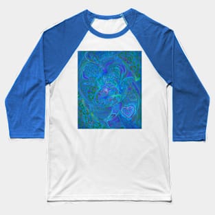 Abstract love v 4 Baseball T-Shirt